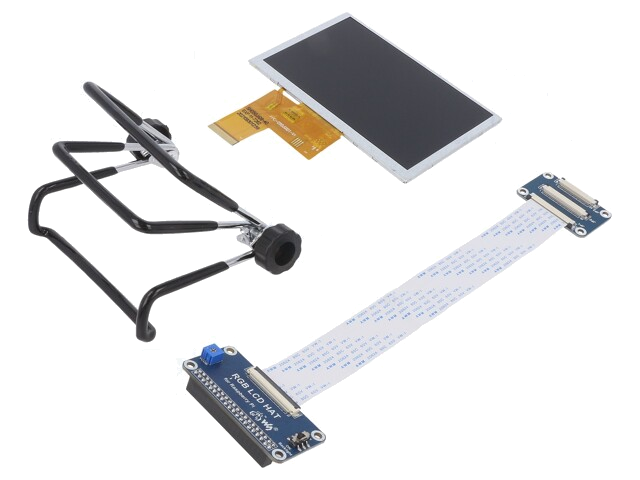 Display: LCD; grafisch,matrix IPS; 800x480; 120,7x75,09mm; 5 Display: LCD; grafisch,matrix IPS; 800x480; 120,7x75,09mm; 5